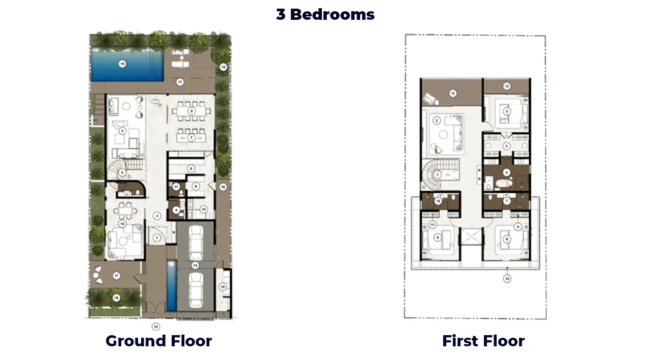 3 BR - Type A